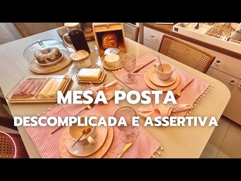 MESA POSTA DESCOMPLICADA E ASSERTIVA COM PRODUTOS FERNAZZI