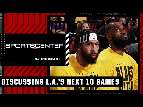 Why the Lakers' next  games are extremely crucial for L.A.'s playoff hopes | SportsCenter video clip