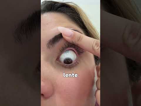 Ela quase perdeu a lente dentro do olho 😱👁️ (@lilyyyxsss) #shorts