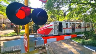 Palang SIEMENS | Perlintasan Kereta Wisata Taman Lalu Lintas Bandung
