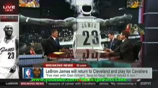 Lebron James Returns To Cleveland Cavaliers !