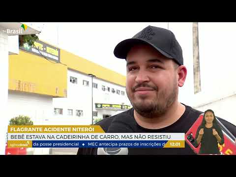 RJ | Câmeras de segurança flagram acidente que causou morte de bebê