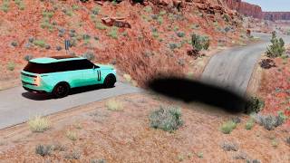 Cars vs Giant Dip BeamNG Drive Challenge Ends in Total Destruction!