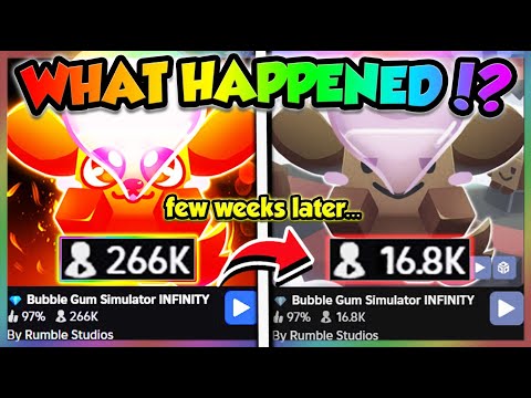 The Tragic & Unexpected Downfall of Bubblegum Simulator Infinity...