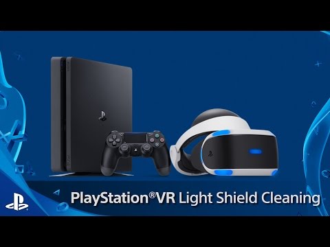 PlayStation VR Light Shield Cleaning