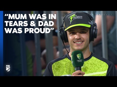 EXCLUSIVE: Sam Konstas reacts to his selection for the Boxing Day Test 🔥 | BBL | Fox Cricket