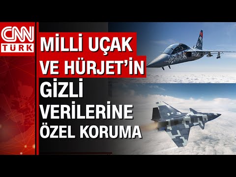 Milli Uçak ve HÜRJET'in gizli verilerine özel koruma! Tüm testler Türkiye'de yapılacak