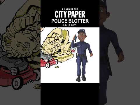 Charleston City Paper Blotter with Andy Brack #chascitypaper #blotter #charleston