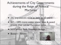 Political Machines in Urban Development