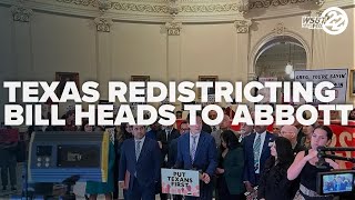 Redistricting bill headed to governor's desk after passing Texas House and Senate