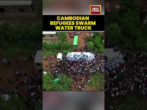 Cambodian Civilians Trapped Between War and Heatwave | Water Shortages in Border Camp