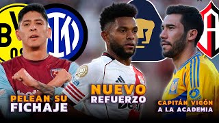 PUMAS ELIGE SU NUEVO DELANTERO | VIGÓN REGRESARÍA AL ATLAS | NUEVAS OFERTAS PARA EDSON ÁLVAREZ
