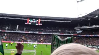 Werder Bremen - Borussia Mönchengladbach 1:1//15.02.14
