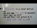 Exploring Tally and Frequency Tables in Problem Solving