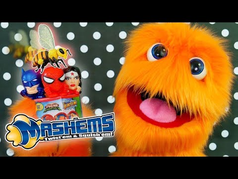 50 MASHEMS y APERTURA DE FASHEMS!  😂 para niños con Spiderman Venom Batman y Superman!