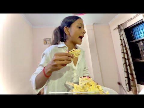 Vlog - 4 l Cake Ke Chakkar mai Hui Ladayi 🙈🤣