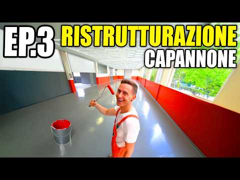 IL CAPANNONE È QUASI FINITO! RISTRUTTURO IL MIO CAPANNONE EP.3