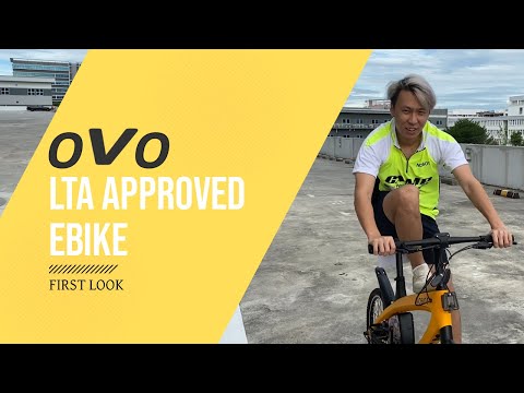 MOBOT OVO LTA approved electric bicycle | First Look