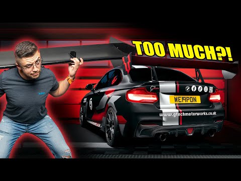 Overkill?! We Attached a Car to Our Wing – TWICE! // Crashed M2 & M240