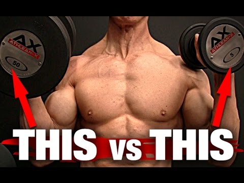 Heavy Weights vs Light Weights - Build Muscle (THE WINNER IS)