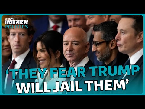 Do 'tech bro' billionaires fear Trump will JAIL them? Source's explosive claim | ITV News