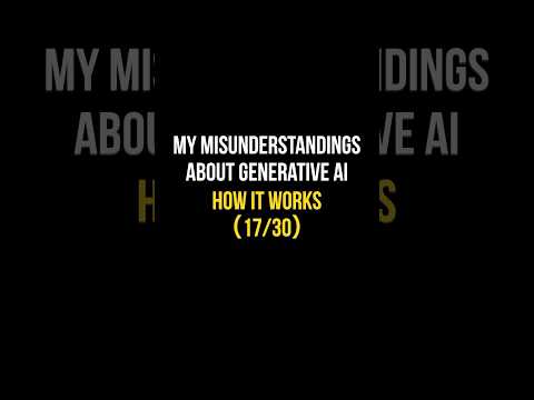 Personal Misconceptions About Generative AI: A Reflection