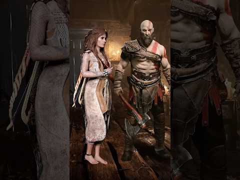 If Kratos and Freya dated in 2023 God of War Ragnarok #shorts #godofwar