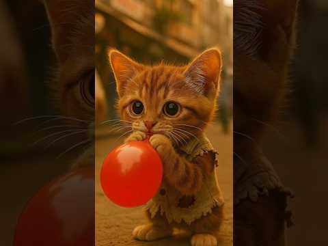 The poor kitten didn't have fish so, his rich friends making fun of him #shorts #emotionalstory