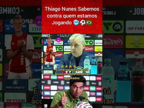 #futebol Thiago Nunes Sabemos contra quem estamos Jogando 😬⚽🇧🇷
