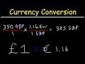 Currency Conversion and Exchange Rates