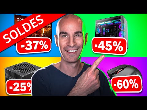 SOLDES été 2025 - Les 1ères offres (Boitier, Composants PC, Écran, Portable Gamer...)