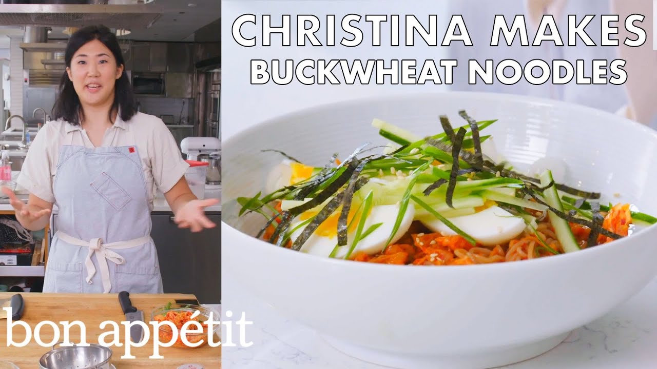 Christina Makes Buckwheat Noodles From the Test Kitchen Bon Apptit