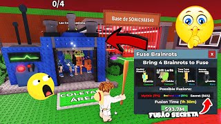 COMO FAZER A FUSÃO PROIBIDA + NOVO BUG Roube um Brainrot