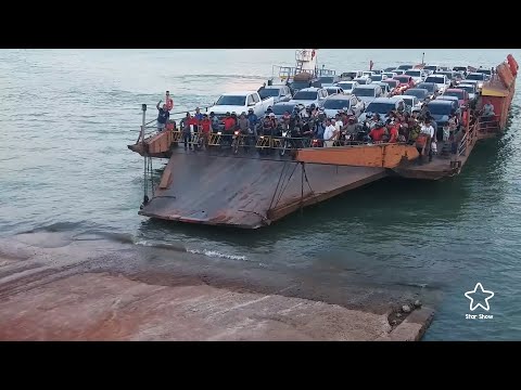 Amazing transport video from river🔥Star Show