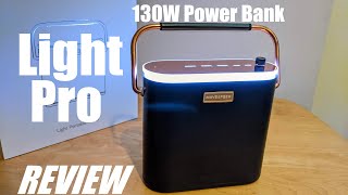 Vido-Test : REVIEW: MoveSpeed S80 Light Pro - 80,000mAh Power Bank & LED Lantern Lamp? 130W Power Station!