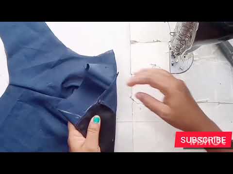 Blouse Front Part Cutting and Stitching, Dots Marking , simple method, Basic Tips