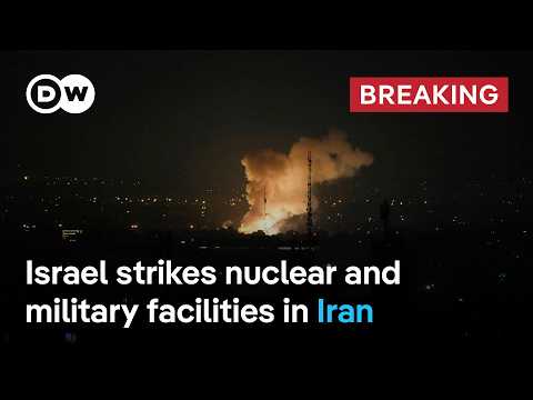 Israel strikes Iranian military and nuclear facilities, declares a state of emergency | DW News