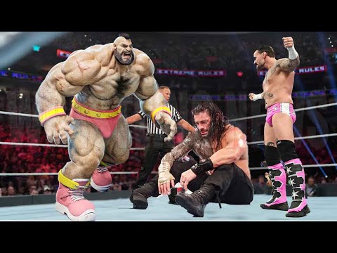 Zangief vs Roman Reigns Cm Punk Match