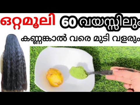 60വയസ്സിലും മുടി കണ്ണങ്കാൽ വരെ വളർത്തുന്ന ഒറ്റമൂലി Fast Hairgrowthpack #haircare #viralvideo