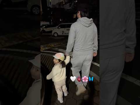 🇧🇩🇰🇷ইউজিন আব্বুর সাথে ❤️🌸🦋 #dad #baby #shorts