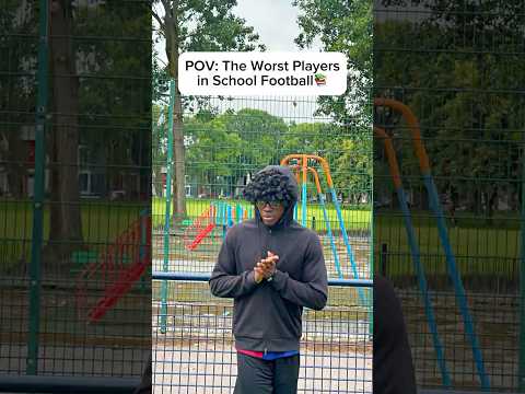 POV: The Worst Players in School Football✏️ #football #footballshorts