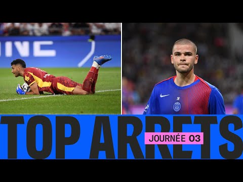 Le TOP ARRÊTS de la 3ème journée - Ligue 1 McDonald's 25/26