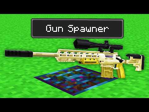 I Added GUN GENERATORS in Minecraft Bedwars..