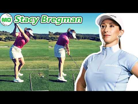 ステイシー・ブレグマン Stacy Bregman 南アフリカの女子ゴルフ スローモーションスイング!!!