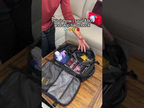 Airlines HATE this backpack ❤️✈️ #suitcase #luggage