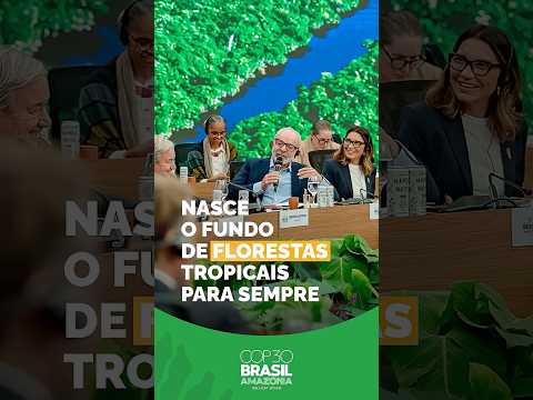 COP30: Nasce o Fundo de Florestas Tropicais para Sempre