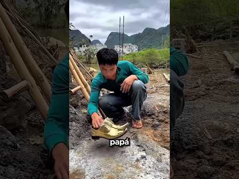 Mi Papá Sólo Quería Usar Sus Zapatos 😢