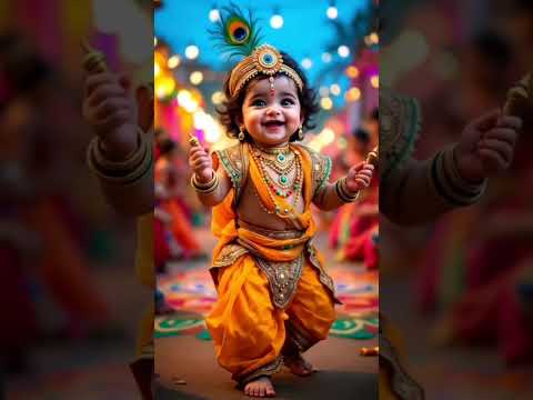 choto so Krishan Kanhaiya bhajan #cute #sreekrishna #video #krishna #status #love #dr_status #drama