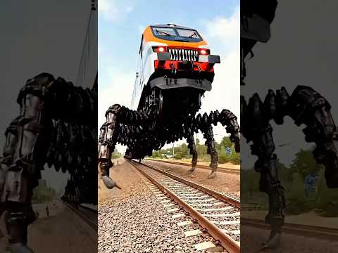 Buset dek😱 kereta nya jadi monster👹