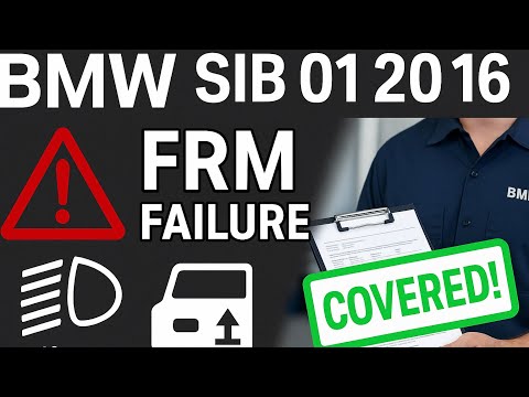 BMW FRM FAILURE? You Might Be Covered Under 15-Year Warranty!